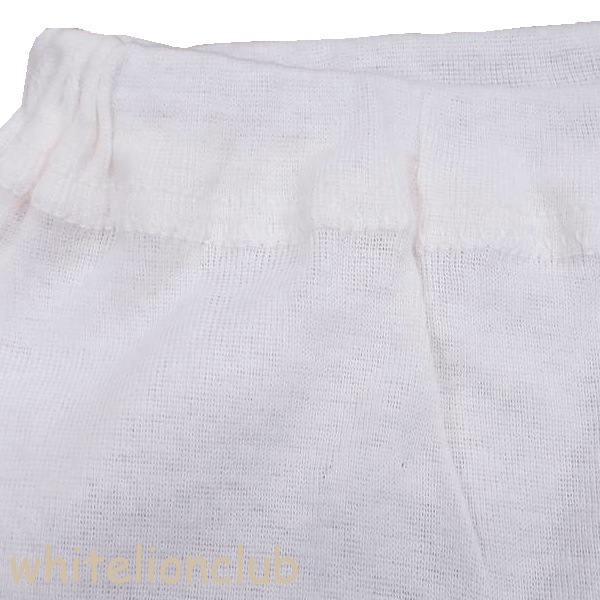 3分長ボトム エジプト綿 3分丈ボトム 2枚組6セット M/L/LL