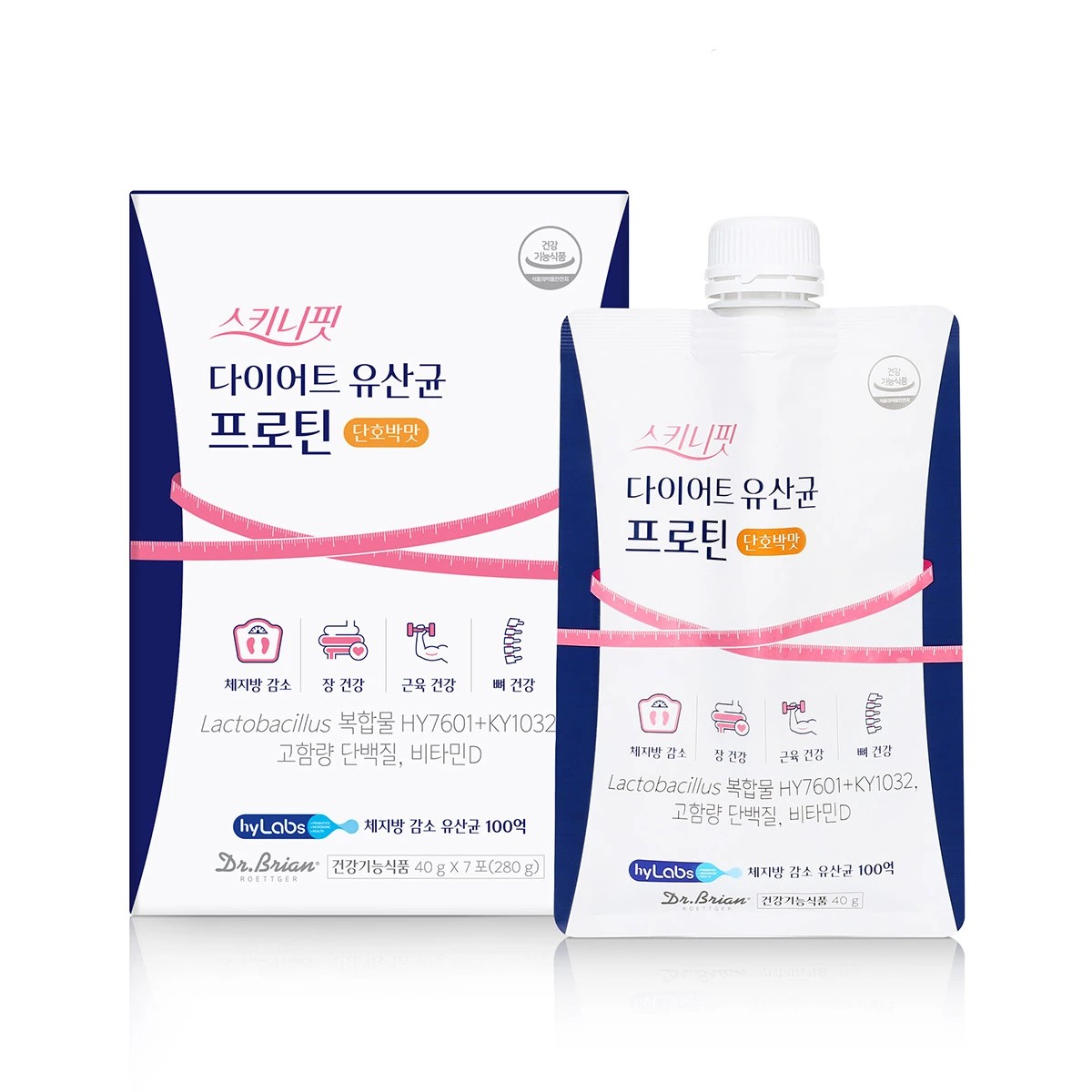 韓国食品 - スキニーフィット ダイエット乳酸菌 プロテイン 40gx7包 体脂肪減少 腸筋肉 骨の健康 - KMEAL KOREA 韓国食品 - スキニーフィット ダイエット乳酸菌 プロテイン 40gx7包 体脂肪減少 腸筋肉 骨の健康 - KMEAL KOREA