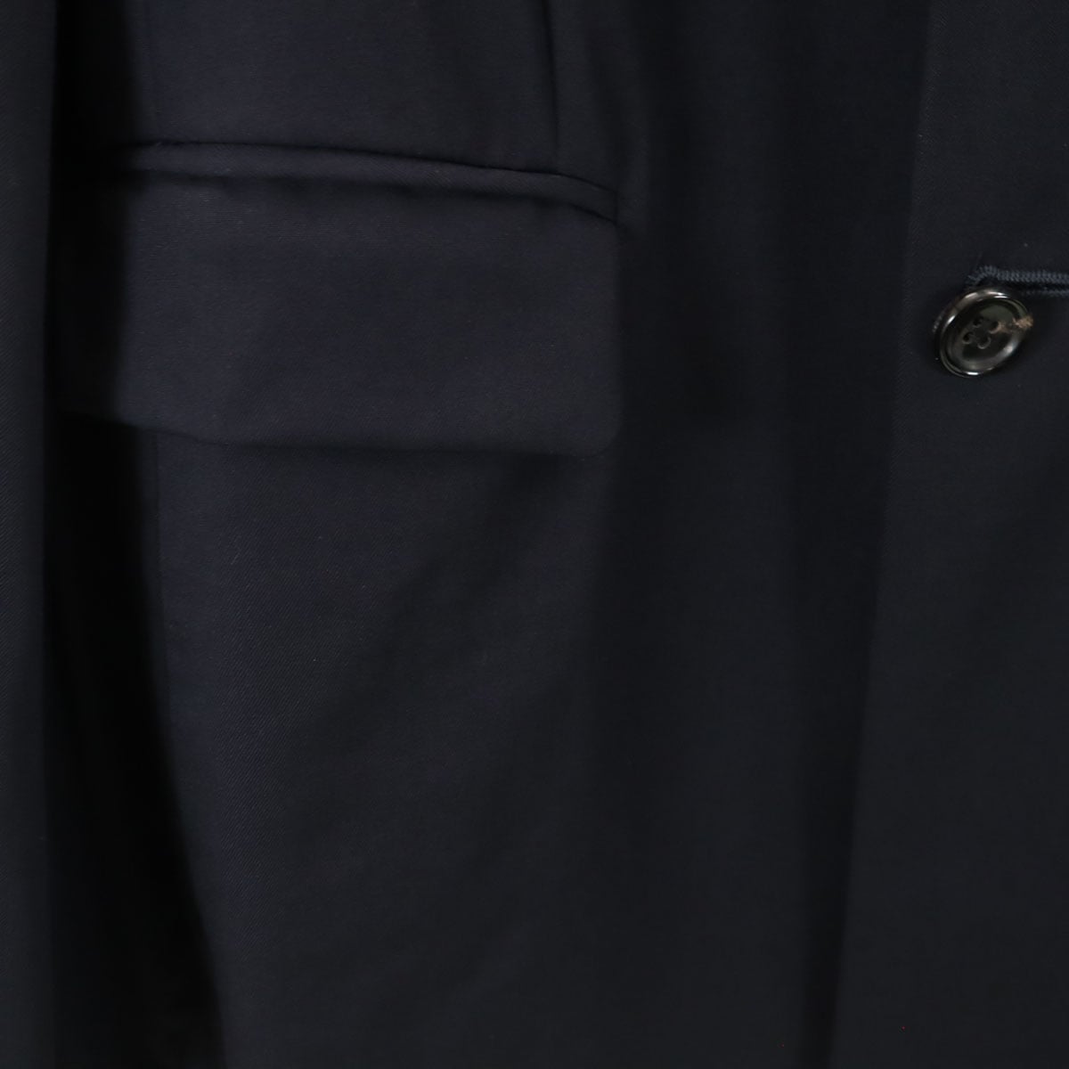 Comme des Garcons Comme des Garcons コムデギャルソンコムデギャルソン 2011年 日本製 ウールブレンド テーラードジャケット S ネイビー メンズ 古着 Comme des Garcons Comme des Garcons コムデギャルソンコムデギャルソン 2011年 日本製 ウールブレンド テーラードジャケット S ネイビー メンズ 古着