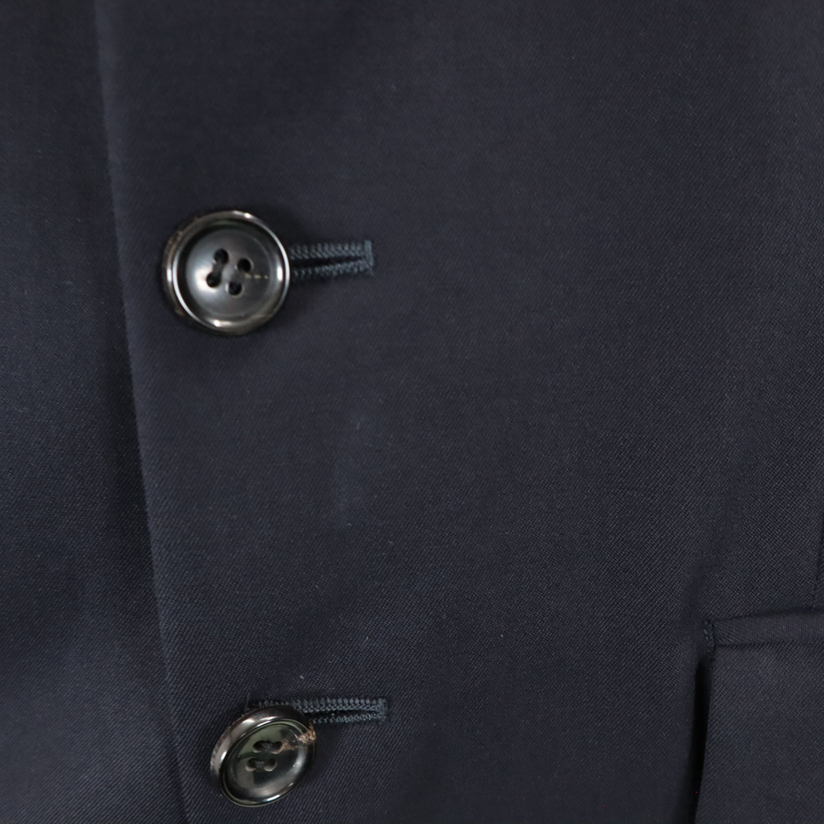 Comme des Garcons Comme des Garcons コムデギャルソンコムデギャルソン 2011年 日本製 ウールブレンド テーラードジャケット S ネイビー メンズ 古着 Comme des Garcons Comme des Garcons コムデギャルソンコムデギャルソン 2011年 日本製 ウールブレンド テーラードジャケット S ネイビー メンズ 古着