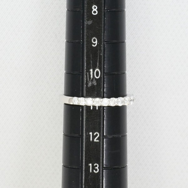 PT900 プラチナ リング 11号 ダイヤ 0.50 中古 PT900 プラチナ リング 11号 ダイヤ 0.50 中古