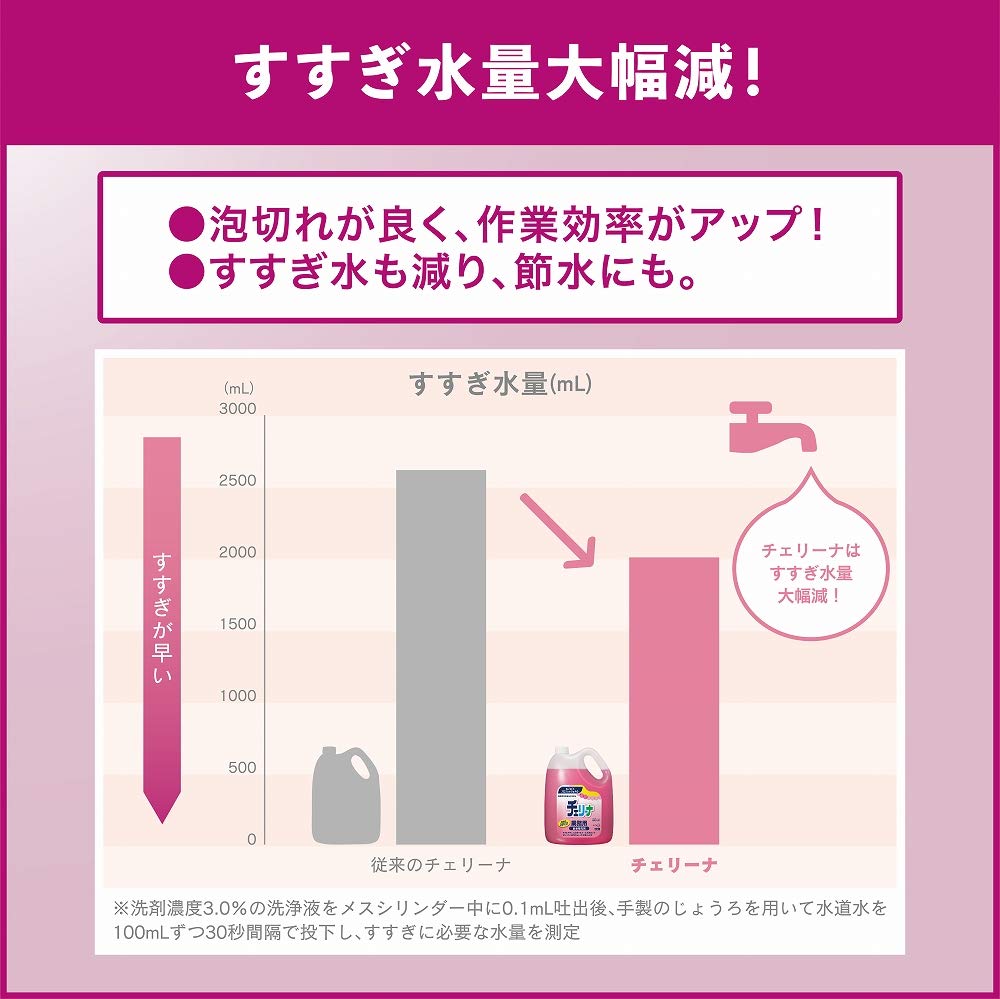 【大容量】 花王プロシリーズ(Kao Pro Series) 【ケース販売】 花王 チェリーナ 4.5L 梱販売用 業務用 食器用洗剤 花王プロフェッショナルサービス 【大容量】 花王プロシリーズ(Kao Pro Series) 【ケース販売】 花王 チェリーナ 4.5L 梱販売用 業務用 食器用洗剤 花王プロフェッショナルサービス