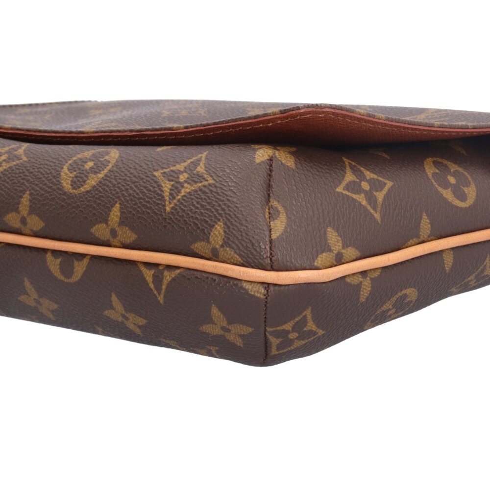 ルイヴィトン ミュゼットタンゴ ショート モノグラム ショルダーバッグ モノグラムキャンバス M51257 ブラウン LOUIS VUITTON 中古 ルイヴィトン ミュゼットタンゴ ショート モノグラム ショルダーバッグ モノグラムキャンバス M51257 ブラウン LOUIS VUITTON 中古