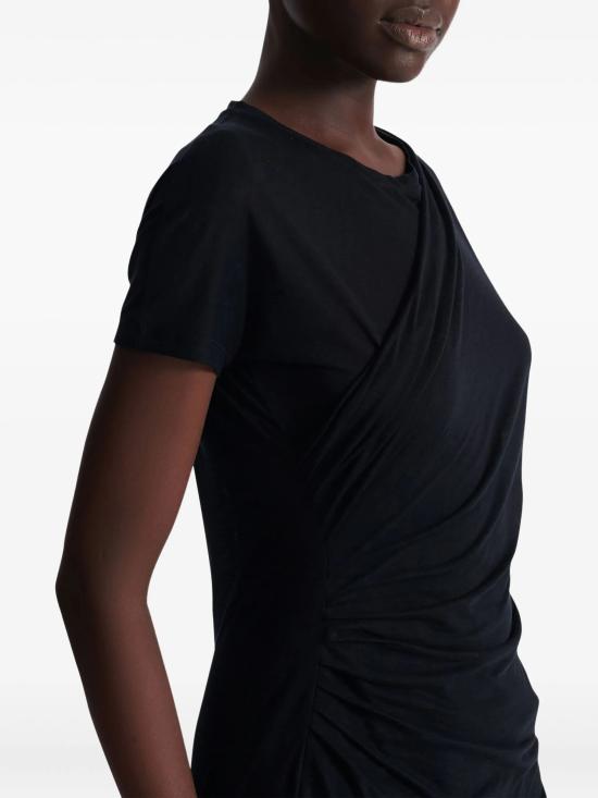 BALMAIN Women Tops GF1EF003JL63 0PA Black_5