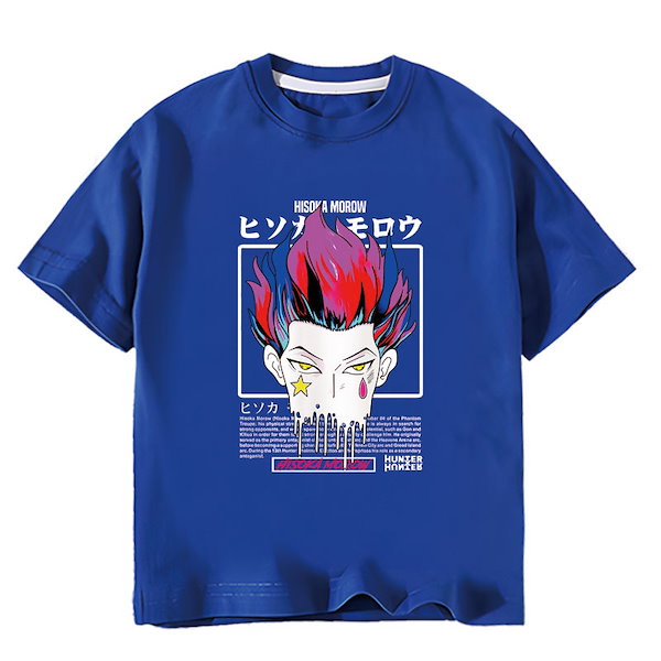 ぽ*ん様 アニメTシャツ(ハンターハンター)ヒソカ f9dac4c5e93fa8536913ae544a0b09