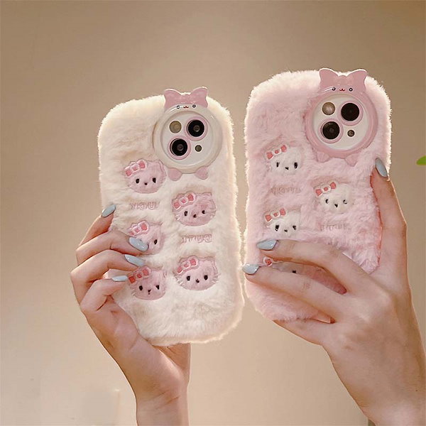 Qoo10] かわいい キティ iphoneケース キ