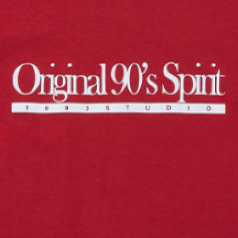1993 スタジオオリジナル 90S レギュラー Tシャツ_レッド