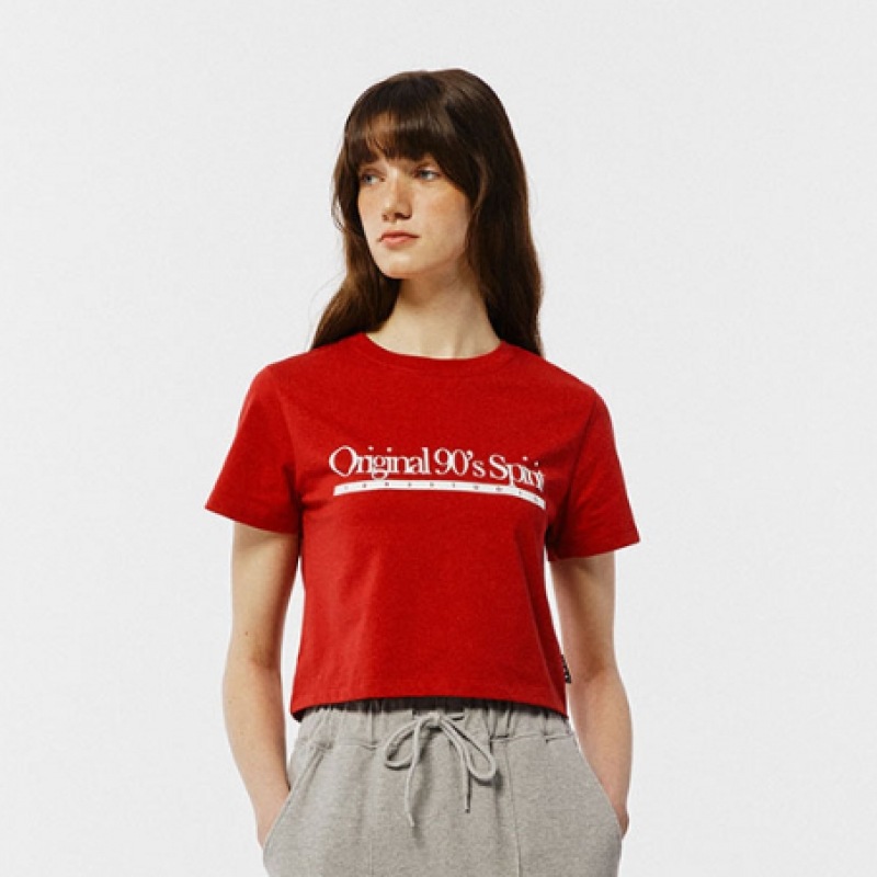 1993 スタジオオリジナル 90S レギュラー Tシャツ_レッド