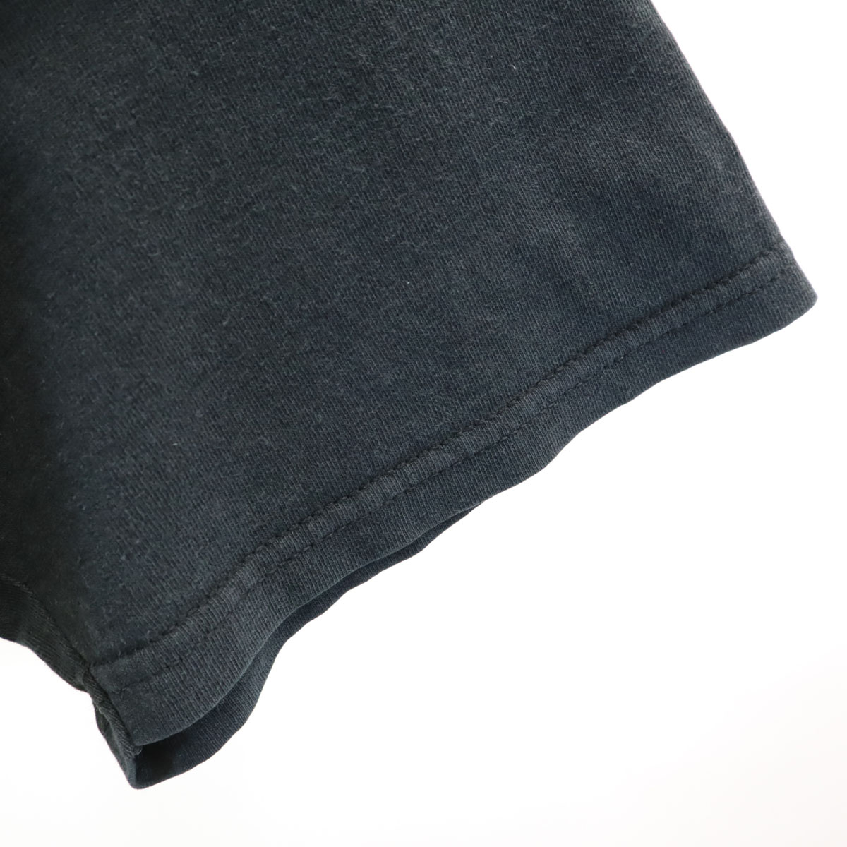 90s USA製 オールド 白タグ 半袖 Tシャツ S ブラック メンズ 古着