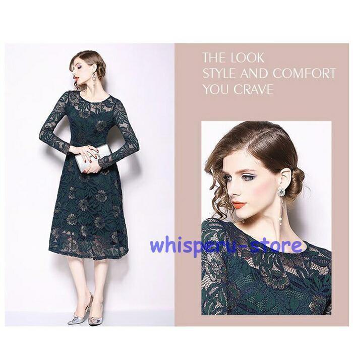 パーティードレス 結婚式 ワンピース 20代 30代 40代 50代 パーティドレス 総レース ウェディングドレス 二次会 花嫁 結婚式 入学式 演奏会 大きいサイズ