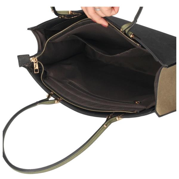 トートバッグ レディース 大きめ 通勤 通学 A4 ファスナー付き 仕切り 自立 肩掛け おしゃれ きれいめ バッグ 大容量 黒 37882T ラムモード LAMB MODE トートバッグ レディース 大きめ 通勤 通学 A4 ファスナー付き 仕切り 自立 肩掛け おしゃれ きれいめ バッグ 大容量 黒 37882T ラムモード LAMB MODE