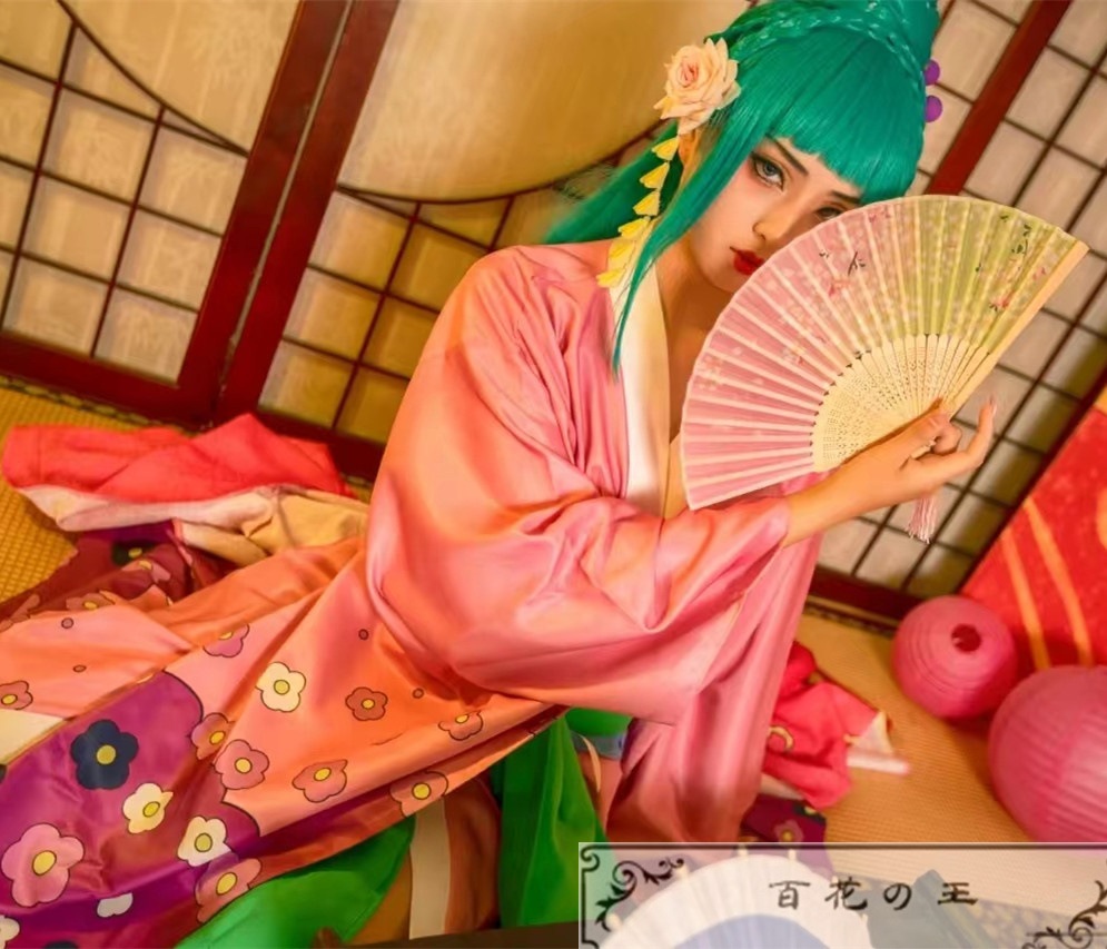 ワンピース ワノ国 小紫 光月日和 コスプレ衣装 コスチューム