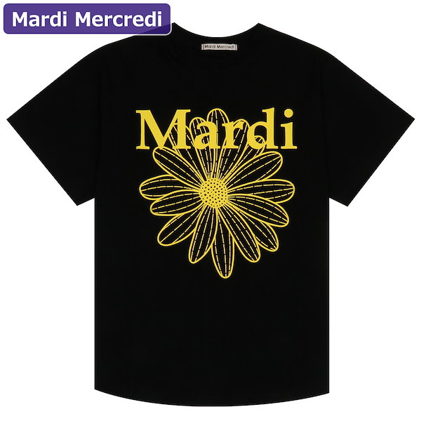 Qoo10] Mardi Mercredi Tシャツ 半袖 TSHIRT FLOWE
