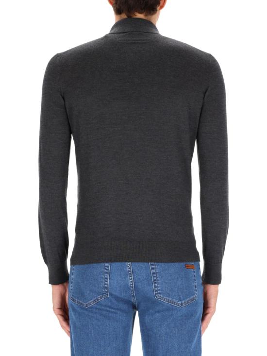 ERMENEGILDO ZEGNA Men Polo Shirts UGJ00A2 132K98 CHARCOAL_3