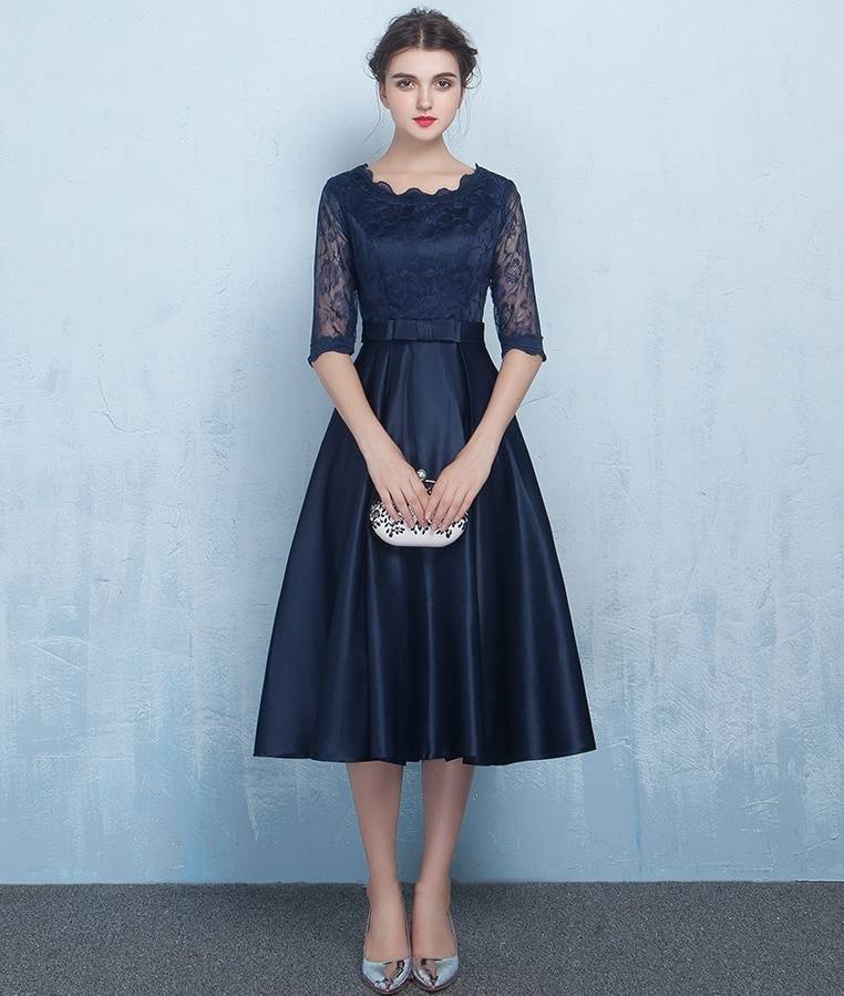 パーティードレス 結婚式 二次会 ワンピース 結婚式 お呼ばれドレス ドレス 結婚式 お呼ばれ 結婚式 パーティードレス 袖あり 大きいサイズ 黒 レース ワンピース レース 結婚式 ドレス お呼ばれ｜詳細画像