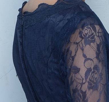 パーティードレス 結婚式 二次会 ワンピース 結婚式 お呼ばれドレス ドレス 結婚式 お呼ばれ 結婚式 パーティードレス 袖あり 大きいサイズ 黒 レース ワンピース レース 結婚式 ドレス お呼ばれ｜詳細画像