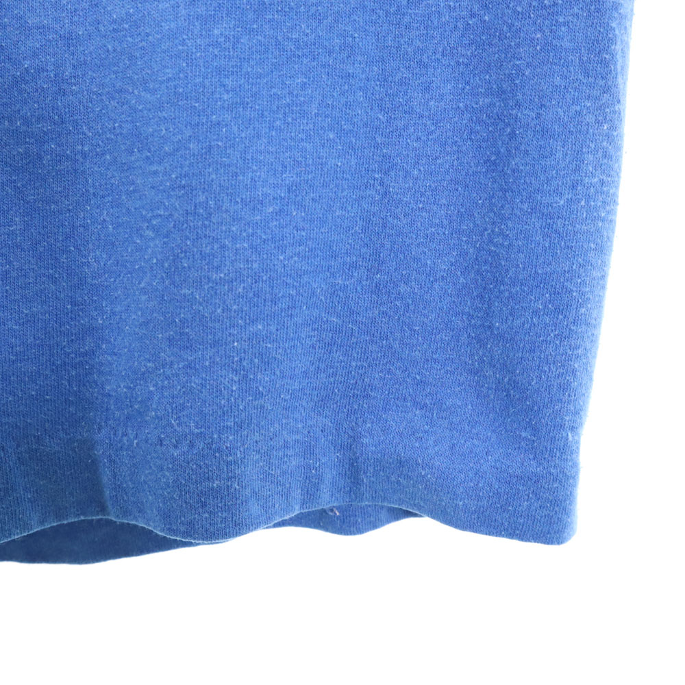 80s ヴィンテージ 半袖 シングルステッチ Tシャツ L ブルー メンズ 80s ヴィンテージ 半袖 シングルステッチ Tシャツ L ブルー メンズ