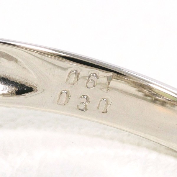 PT900 プラチナ リング 12.5号 オパール 0.61 ダイヤ 0.30 中古 PT900 プラチナ リング 12.5号 オパール 0.61 ダイヤ 0.30 中古