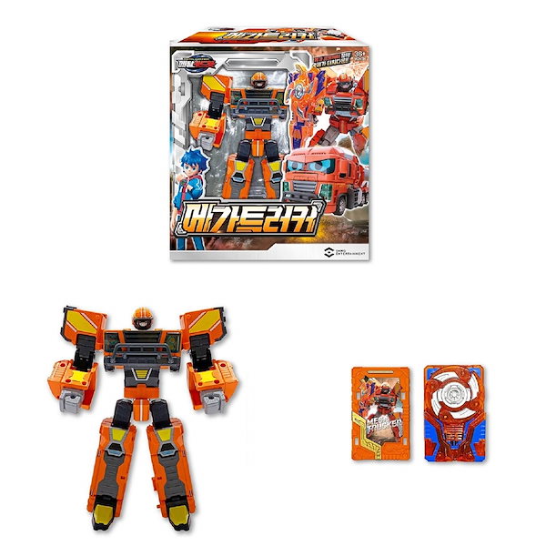 Amazon.co.jp: メタルカードボット メガトラッカー 変身ロボット