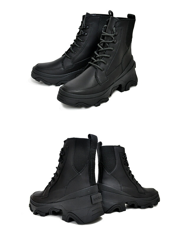 ブレックス ブーツ レースアップ ウォータープルーフ nl4305-011 ブラック 防水構造 ゴアデザイン 編み上げ 厚底 ブレックス ブーツ レースアップ ウォータープルーフ nl4305-011 ブラック 防水構造 ゴアデザイン 編み上げ 厚底