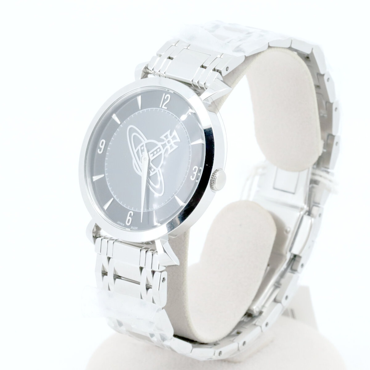 レディース 腕時計 VW7043-B35 クォーツ ステンレススチール ブラック文字盤 シルバー 質屋出品 レディース 腕時計 VW7043-B35 クォーツ ステンレススチール ブラック文字盤 シルバー 質屋出品