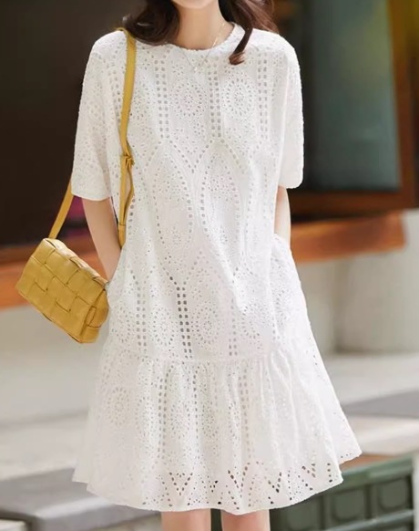 レディース ワンピース プルオーバー ミニ ショート 半袖 ラウンドネック Aライン フェミニン レース 刺繍 シフォン かわいい 大人可愛い きれいめ シンプル カジュアル 上品 おしゃれ レトロ レディース ワンピース プルオーバー ミニ ショート 半袖 ラウンドネック Aライン フェミニン レース 刺繍 シフォン かわいい 大人可愛い きれいめ シンプル カジュアル 上品 おしゃれ レトロ
