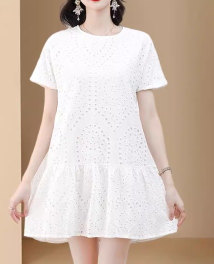 レディース ワンピース プルオーバー ミニ ショート 半袖 ラウンドネック Aライン フェミニン レース 刺繍 シフォン かわいい 大人可愛い きれいめ シンプル カジュアル 上品 おしゃれ レトロ レディース ワンピース プルオーバー ミニ ショート 半袖 ラウンドネック Aライン フェミニン レース 刺繍 シフォン かわいい 大人可愛い きれいめ シンプル カジュアル 上品 おしゃれ レトロ