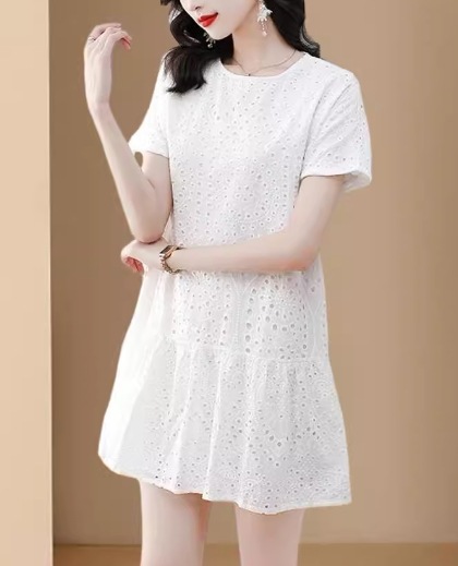 レディース ワンピース プルオーバー ミニ ショート 半袖 ラウンドネック Aライン フェミニン レース 刺繍 シフォン かわいい 大人可愛い きれいめ シンプル カジュアル 上品 おしゃれ レトロ レディース ワンピース プルオーバー ミニ ショート 半袖 ラウンドネック Aライン フェミニン レース 刺繍 シフォン かわいい 大人可愛い きれいめ シンプル カジュアル 上品 おしゃれ レトロ