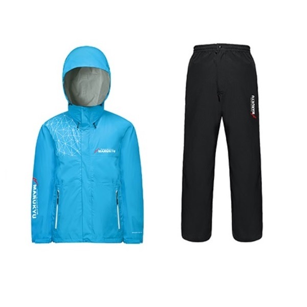 マルキュー レインウェア スタンダードレインスーツ MQ-01 スカイ S マルキュー レインウェア スタンダードレインスーツ MQ-01 スカイ S