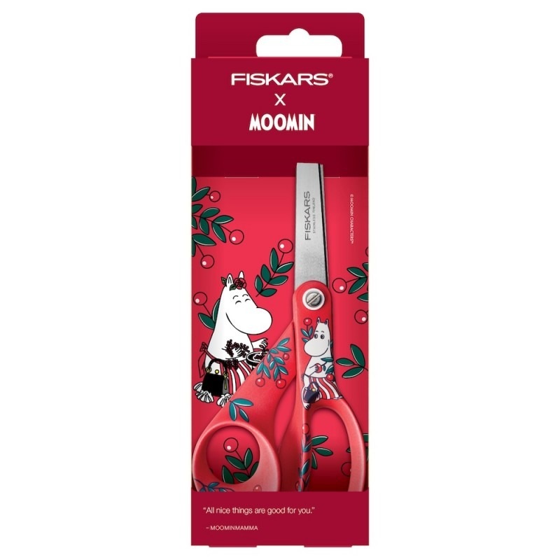 Fiskars ムーミンママ レッド ハサミ L 21.5cm Fiskars ムーミンママ レッド ハサミ L 21.5cm