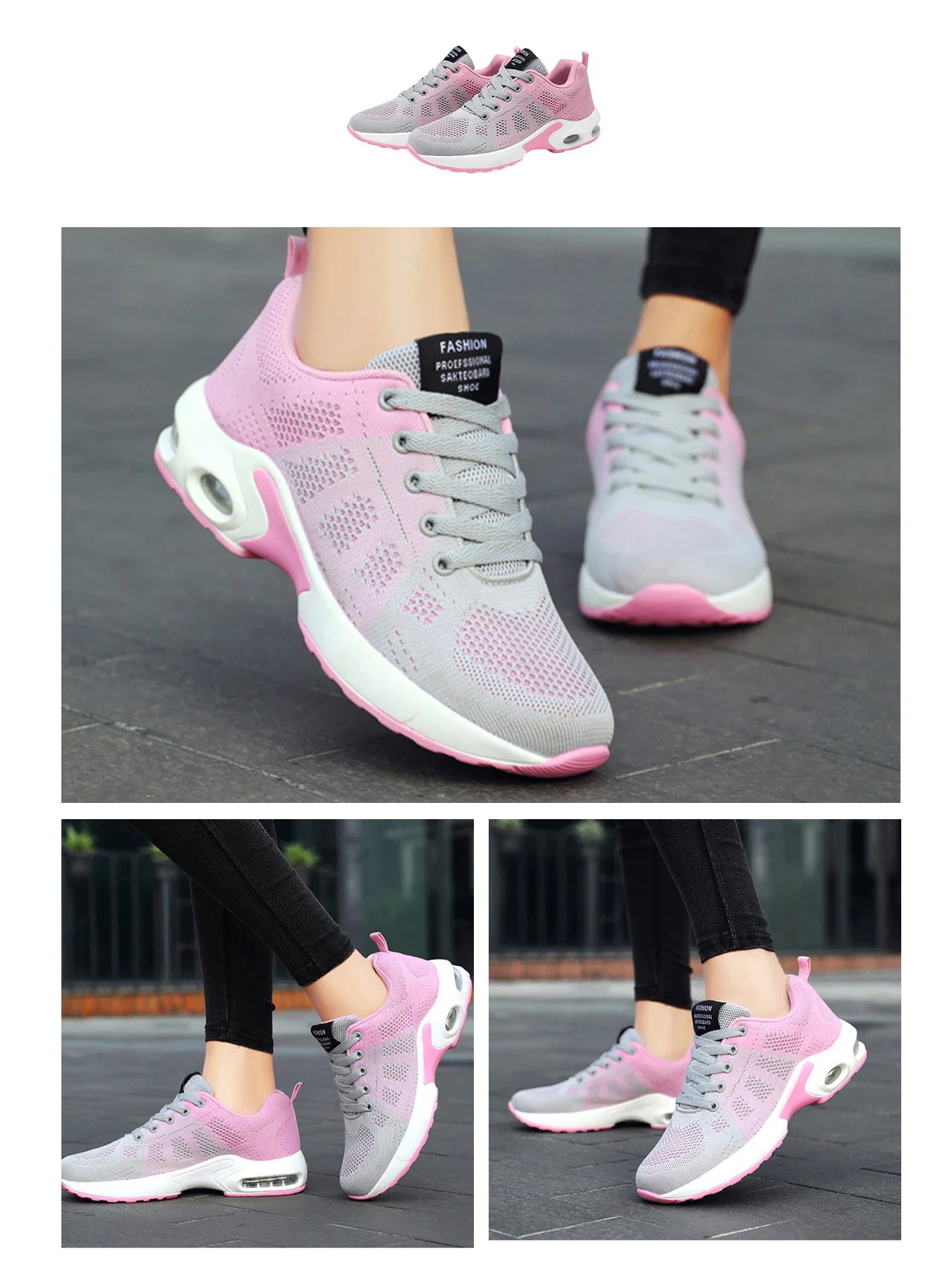 【20点セット】【急速出荷】超軽量 スニーカー レディース ランニングシューズ 船型底 紐靴 ウォーキングシューズ エアクッション 通気性耐久性柔軟性 【20点セット】【急速出荷】超軽量 スニーカー レディース ランニングシューズ 船型底 紐靴 ウォーキングシューズ エアクッション 通気性耐久性柔軟性