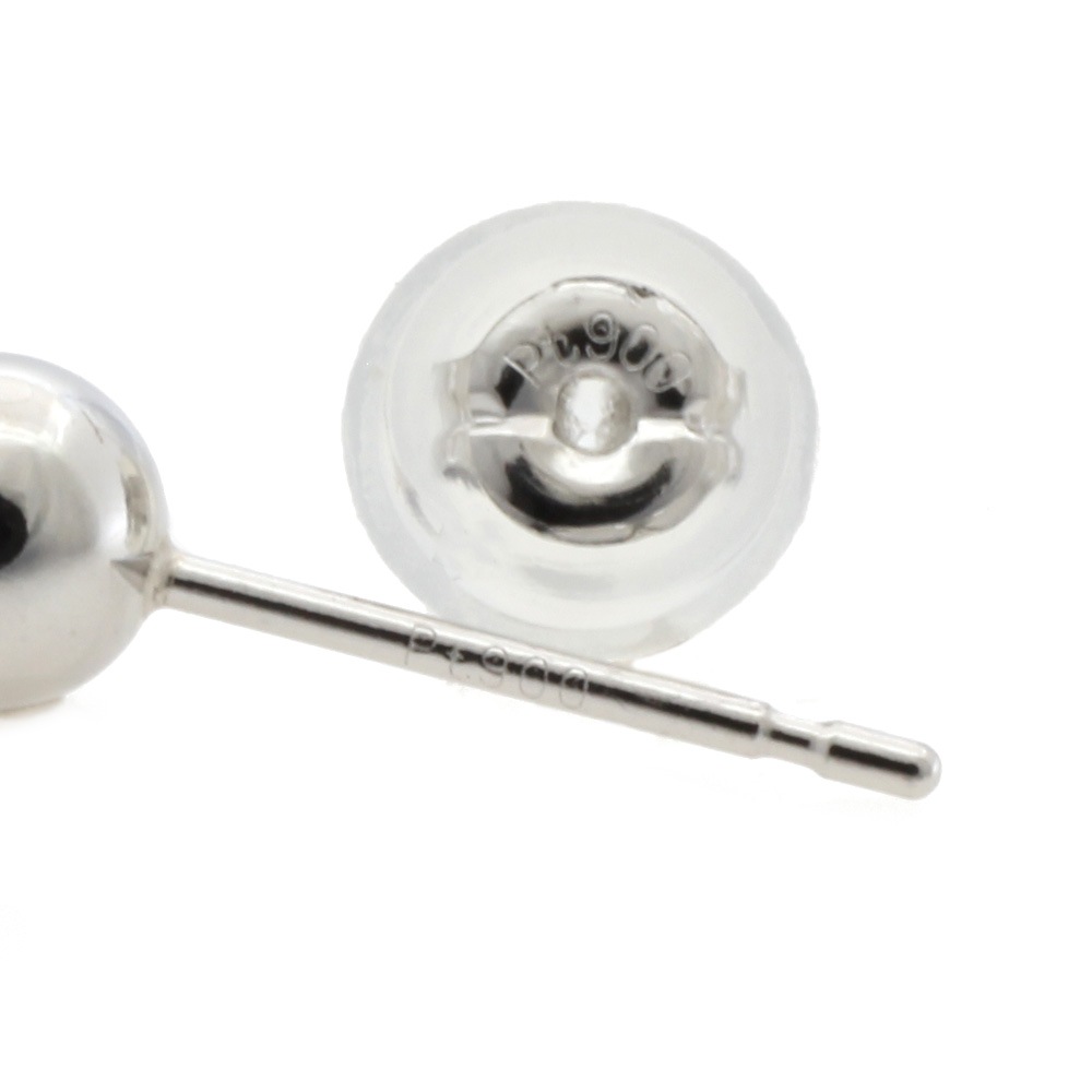 丸玉 4ｍｍ ボール ピアス Pt900プラチナ 新品