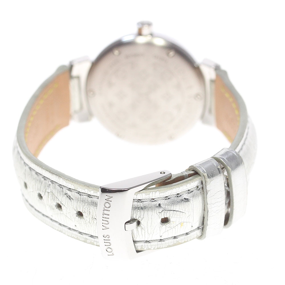 ルイ・ヴィトン LOUIS VUITTON Q121L タンブール フォーエバー ダイヤモンド クォーツ レディース _861034【中古】 ルイ・ヴィトン LOUIS VUITTON Q121L タンブール フォーエバー ダイヤモンド クォーツ レディース _861034【中古】