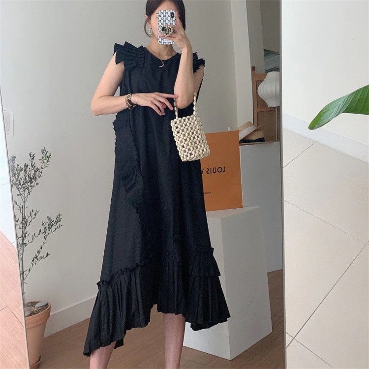 いつも売り切れてしまうタイプ 早い者勝ち イレギュラー プリーツ デザインセンス ロングスカート