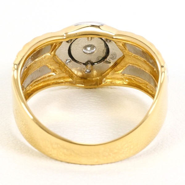 PT900 プラチナ リング 11号 ダイヤ 0.09 0.04 カード鑑別書 ジュエリー 中古 PT900 プラチナ リング 11号 ダイヤ 0.09 0.04 カード鑑別書 ジュエリー 中古