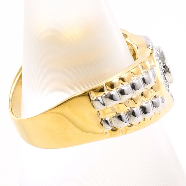 PT900 プラチナ リング 11号 ダイヤ 0.09 0.04 カード鑑別書 ジュエリー 中古 PT900 プラチナ リング 11号 ダイヤ 0.09 0.04 カード鑑別書 ジュエリー 中古