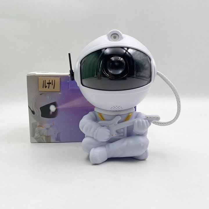 宇宙飛行士 プロジェクター プラネタリウム リモコン付 オーロラ パイロット 銀河 星空 ナイトライト( ホワイト) 宇宙飛行士 プロジェクター プラネタリウム リモコン付 オーロラ パイロット 銀河 星空 ナイトライト( ホワイト)