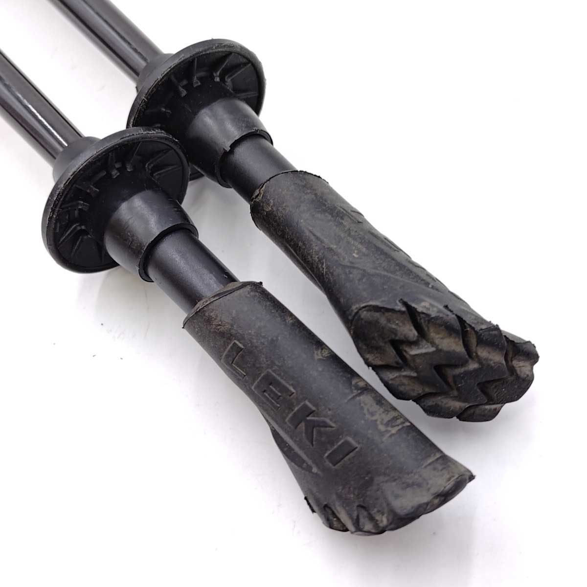 【中古】レキ NWマイクロマジック 110 ノルディックウオーキング トレッキングポール ブラック 1300271 LEKI ステッキ 登山