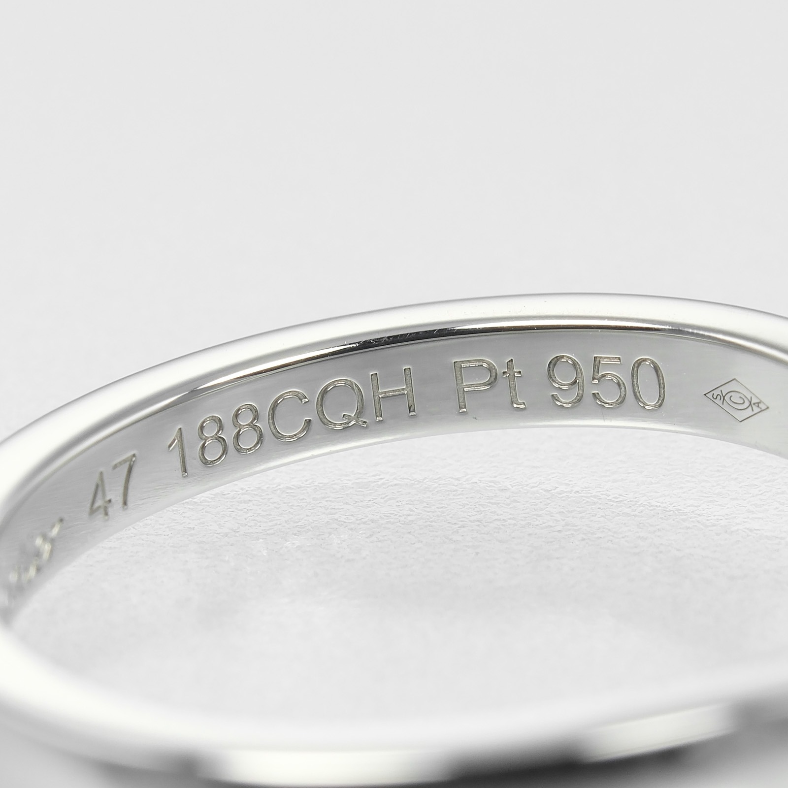 バレリーナ カーブ リング・指輪 Pt950プラチナ ダイヤモンド 7号 約3g レディース 中古品 Aランク バレリーナ カーブ リング・指輪 Pt950プラチナ ダイヤモンド 7号 約3g レディース 中古品 Aランク