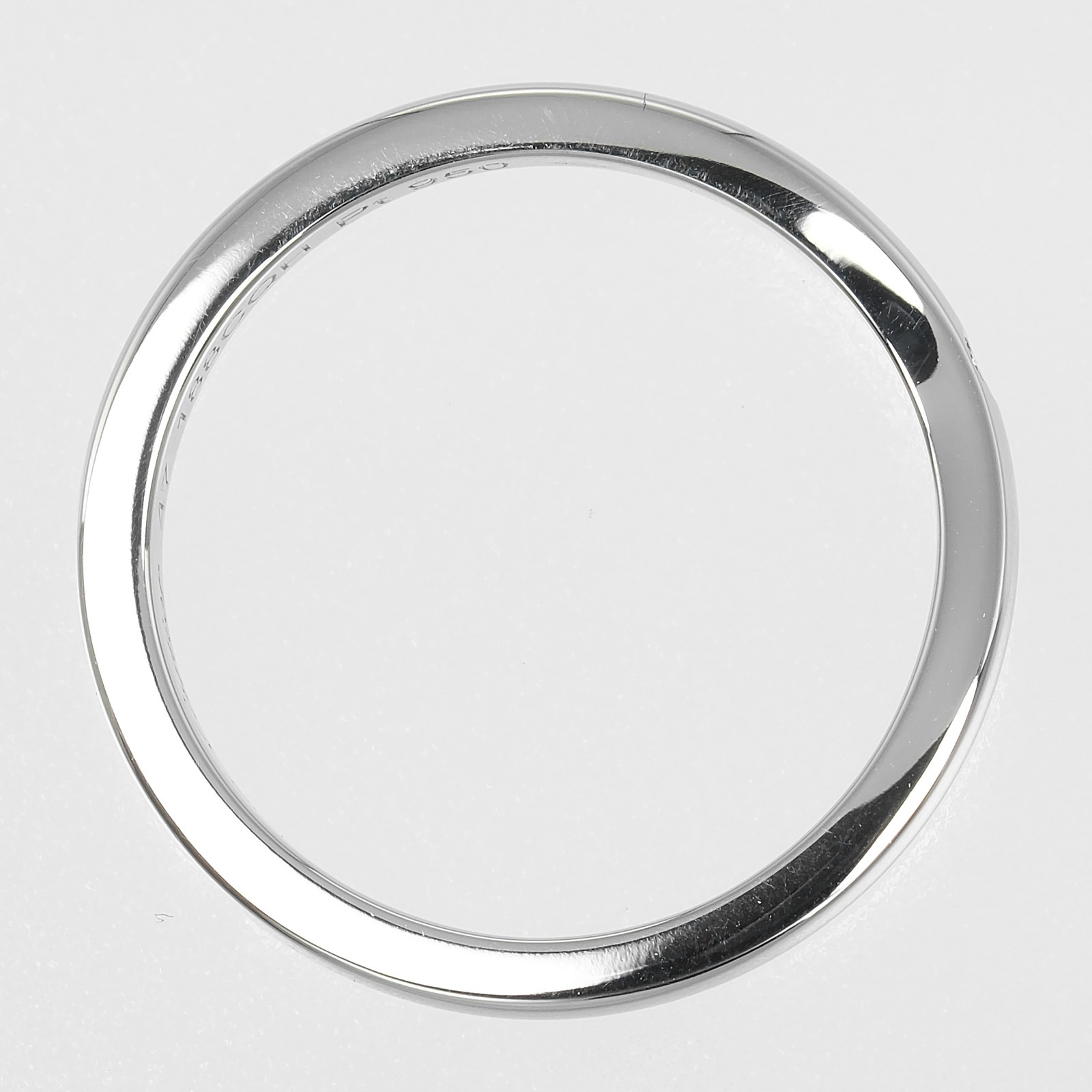 バレリーナ カーブ リング・指輪 Pt950プラチナ ダイヤモンド 7号 約3g レディース 中古品 Aランク バレリーナ カーブ リング・指輪 Pt950プラチナ ダイヤモンド 7号 約3g レディース 中古品 Aランク