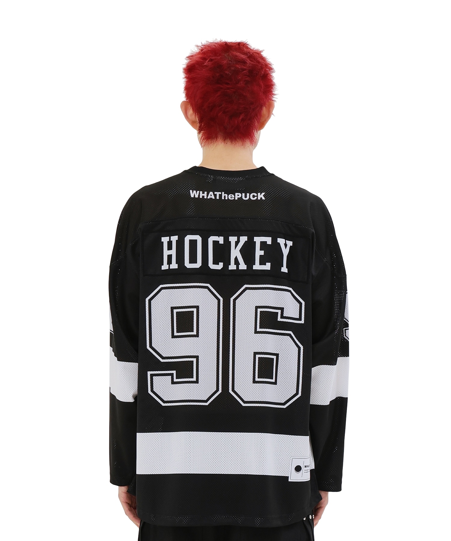 WTP アーチロゴメッシュホッケージャージブラック WTP アーチロゴメッシュホッケージャージブラック