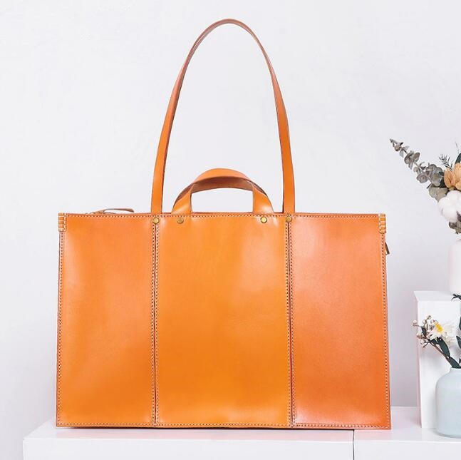 women 本革　トートバッグ　ハンドバック　大容量恋人　プレゼントファッションオリジナル