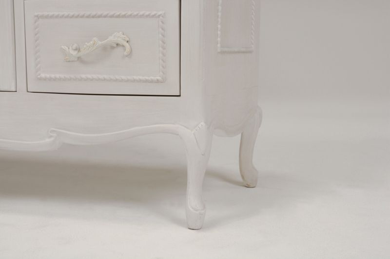 リビングボード おしゃれ 幅120×奥行44.5×高さ56cm アンティークホワイト 白 リビングボード おしゃれ 幅120×奥行44.5×高さ56cm アンティークホワイト 白