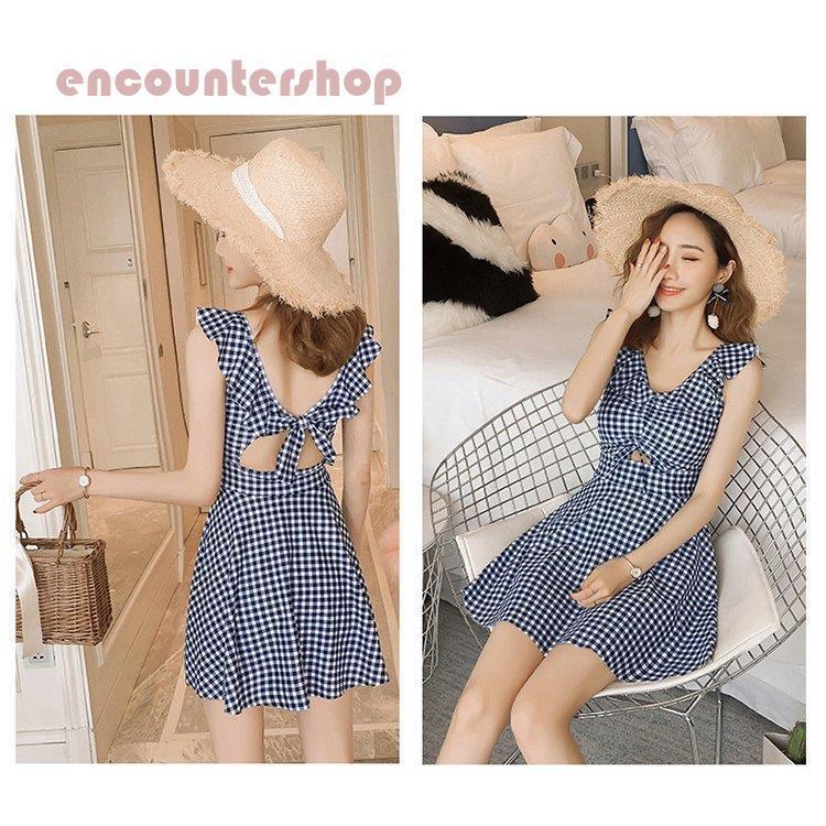 水着 レディース 体型カバー 水着ワンピース型 サロペット水着 半袖 チェック柄Vネック 小胸バンドゥ 40代 オシャレ韓国風 可愛い スイムウェア ママ 水着 レディース 体型カバー 水着ワンピース型 サロペット水着 半袖 チェック柄Vネック 小胸バンドゥ 40代 オシャレ韓国風 可愛い スイムウェア ママ