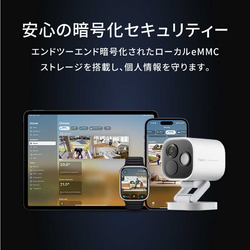 AQARA 防犯カメラG5 Pro Wi-Fi CH-C07D AQARA 防犯カメラG5 Pro Wi-Fi CH-C07D