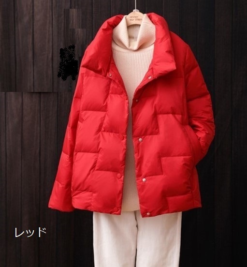 アウター トップス ダウン ジャケット コート 薄手 超軽量 ライト レディース ショートコート 大きいサイズ ルーズコート シングルブレスト ホワイトダックダウン 長袖 前開き カジュアル レトロ アウター トップス ダウン ジャケット コート 薄手 超軽量 ライト レディース ショートコート 大きいサイズ ルーズコート シングルブレスト ホワイトダックダウン 長袖 前開き カジュアル レトロ