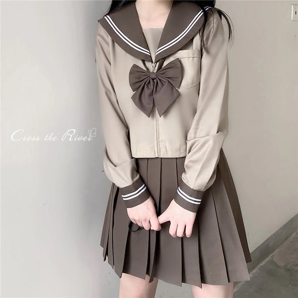 Qoo10] セーラー服なんちゃって制服セットセーラー