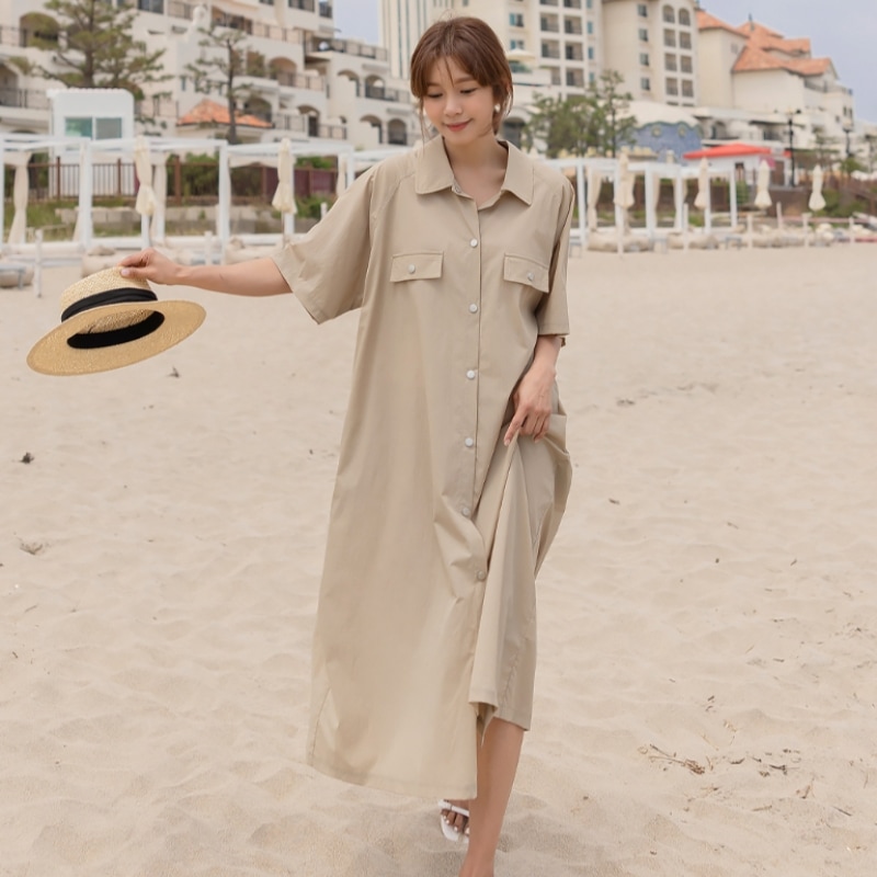 (Elysia) フィロビゾベルト付き半袖ドレス