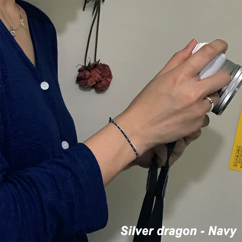 BTS V着用商品SILVER DRAGON 腕輪 ブレスレット