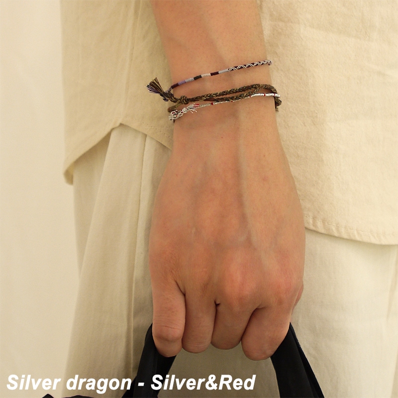BTS V着用商品SILVER DRAGON 腕輪 ブレスレット